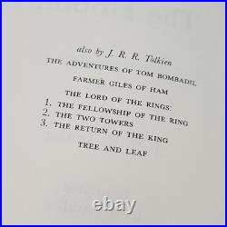 The Hobbit J. R. R. Tolkien 1966 3rd Edition 36th Printing Lord of the Rings LOTR