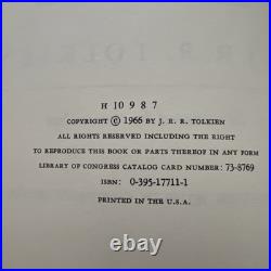 The Hobbit J. R. R. Tolkien Book with Slipcase 1966 Early Printing