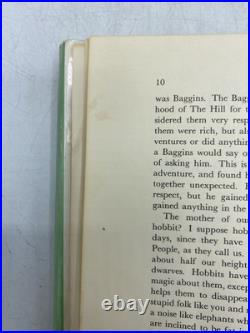 The Hobbit J. R. R. Tolkien Fantasy 1966 26th Print Lord Of The Rings Please Read