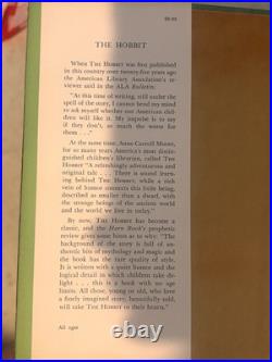 The Hobbit JRR Tolkien 1966 hobbit