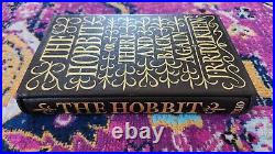 The Hobbit (Limited Edition) Folio Society JRR Tolkien Lord Of The Rings MINT