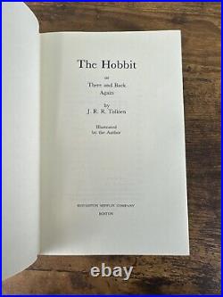 The Hobbit Or There And Back Again By J. R. R. Tolkien 1966 34th Printing Hc/dj