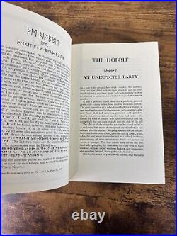 The Hobbit Or There And Back Again By J. R. R. Tolkien 1966 34th Printing Hc/dj