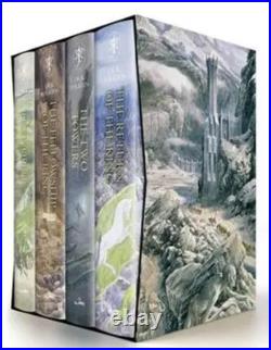 The Hobbit & The Lord Of The Rings Boxed Set By J. R. R Tolkien NEW HARDCOVER 2020