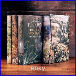 The Hobbit & The Lord Of The Rings Boxed Set By J. R. R Tolkien NEW HARDCOVER 2020