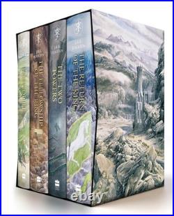The Hobbit & The Lord of the Rings Boxed Set Illustrated edition Hardcover NEW