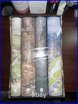 The Hobbit & The Lord of the Rings Boxed Set Illustrated edition Hardcover NEW