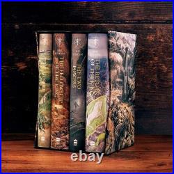 The Hobbit & The Lord of the Rings Boxed Set Illustrated edition Hardcover NEW
