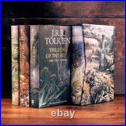 The Hobbit & The Lord of the Rings Boxed Set Illustrated edition Hardcover NEW The Hobbit & The Lord of the Rings Boxed Set Illustrated edition Hardcover NEW