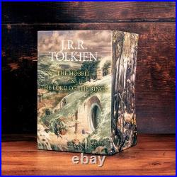 The Hobbit & The Lord of the Rings Boxed Set Illustrated edition Hardcover NEW