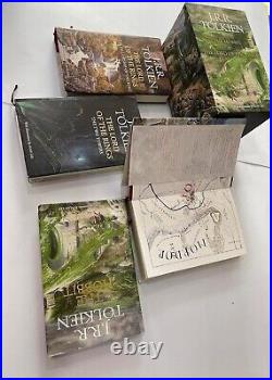 The Hobbit & The Lord of the Rings Boxed Set Illustrated edition Hardcover NEW