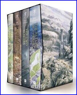 The Hobbit & The Lord of the Rings Boxed Set by J. R. R. Tolkien (English) Book &