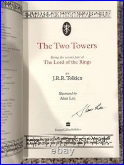 The Hobbit & The Lord of the Rings Illustrated and SIGNED by Alan Lee