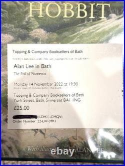 The Hobbit & The Lord of the Rings Illustrated and SIGNED by Alan Lee