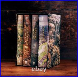 The Hobbit & The Lord of the Rings Illustrated by Alan Lee Box Set F
