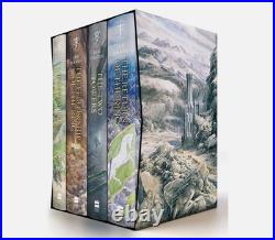 The Hobbit & The Lord of the Rings Illustrated by Alan Lee Box Set F