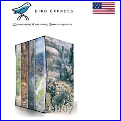 The Hobbit & The Lord of the Rings Illustrated by Alan Lee Box Set Hardcover