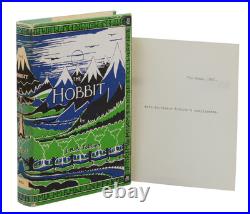 The Hobbit & The Lord of the Rings Trilogy SIGNED by J. R. R. TOLKIEN 4X JRR