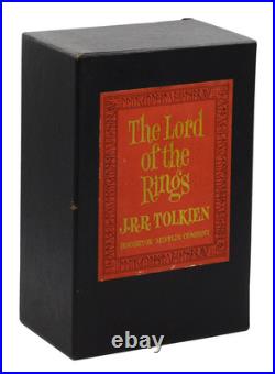 The Hobbit & The Lord of the Rings Trilogy SIGNED by J. R. R. TOLKIEN 4X JRR