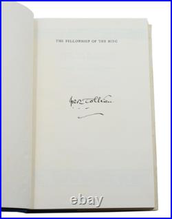 The Hobbit & The Lord of the Rings Trilogy SIGNED by J. R. R. TOLKIEN 4X JRR The Hobbit & The Lord of the Rings Trilogy SIGNED by J. R. R. TOLKIEN 4X JRR