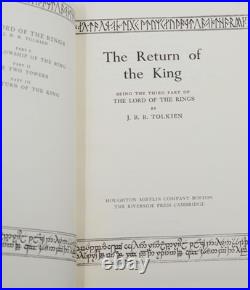The Hobbit & The Lord of the Rings Trilogy SIGNED by J. R. R. TOLKIEN 4X JRR