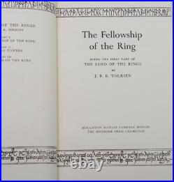 The Hobbit & The Lord of the Rings Trilogy SIGNED by J. R. R. TOLKIEN 4X JRR