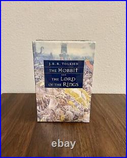 The Hobbit and The Lord of the Rings by J. R. R. Tolkien Box Set Houghton Mifflin