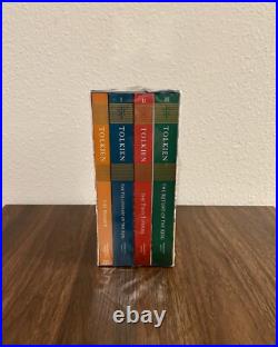 The Hobbit and The Lord of the Rings by J. R. R. Tolkien Box Set Houghton Mifflin