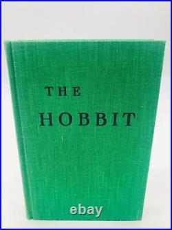 The Hobbit by JRR Tolkien 1966 1st American Edition 36th Printing Green Cover