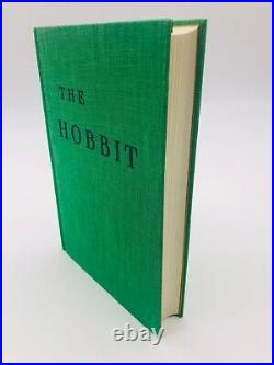 The Hobbit by JRR Tolkien 1966 1st American Edition 36th Printing Green Cover