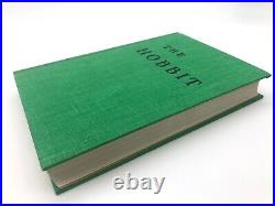 The Hobbit by JRR Tolkien 1966 1st American Edition 36th Printing Green Cover