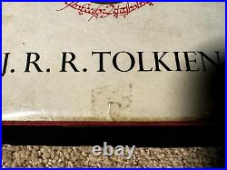 The LORD Of The RINGS Trilogy 1st Ed Set 8-6-4 JRR TOLKIEN READ DESCRIPTION