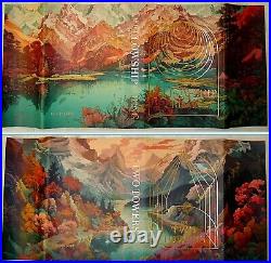 The LORD Of The RINGS Trilogy and The Hobbit by JRR Tolkien Custom Slipcase& DJs