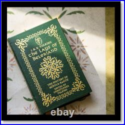 The Lays Of Beleriand by Tolkien Sealed Easton Press Lord Rings Leather Hardback
