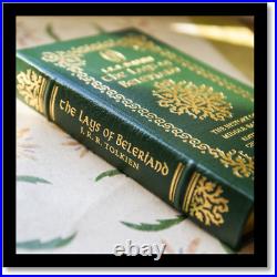 The Lays Of Beleriand by Tolkien Sealed Easton Press Lord Rings Leather Hardback