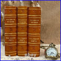 The Lord Of The Rings (3 Book Set) Premium Leather Bound