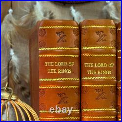 The Lord Of The Rings (3 Book Set) Premium Leather Bound