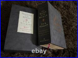 The Lord Of The Rings 50th Anniversary Edition FIRST EDITION with map