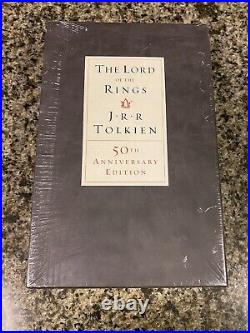 The Lord Of The Rings-50th Anniversary Edition-NewithSealed-Slipcase-Tolkien