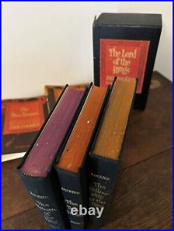 The Lord Of The Rings Box Set JRR Tolkien 2nd Edition 1965 12/11/11 Printing