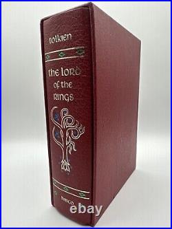 The Lord Of The Rings Collectors Edition J R R Tolkien Map Slipcase 2nd Print