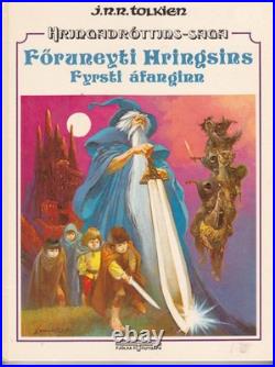 The Lord Of The Rings Comics Near Perfect Tolkien / Bermejo in Icelandic
