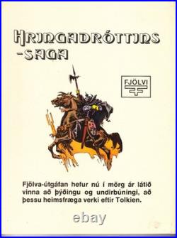 The Lord Of The Rings Comics Near Perfect Tolkien / Bermejo in Icelandic