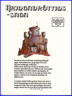 The Lord Of The Rings Comics Near Perfect Tolkien / Bermejo in Icelandic