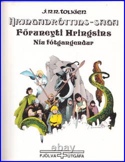 The Lord Of The Rings Comics Near Perfect Tolkien / Bermejo in Icelandic