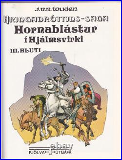 The Lord Of The Rings Comics Near Perfect Tolkien / Bermejo in Icelandic