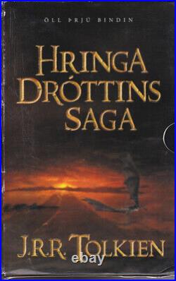 The Lord Of The Rings / Hringadróttinssaga J. R. R. Tolkien in Icelandic