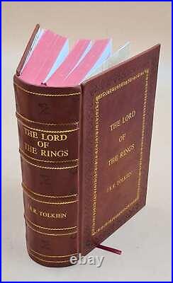 The Lord Of The Rings Illustrated By Tolkien, J. R. R. Premium Leather Bound