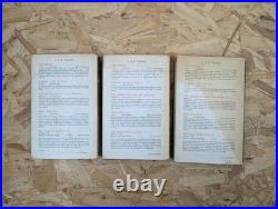 The Lord Of The Rings J. R. R. Tolkien (3 Volumes) 2nd Edition 1971 6th Impression