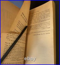 The Lord Of The Rings JRR Tolkien 1965 Ballantine Set 1968/9 prints +1967 Hobbit